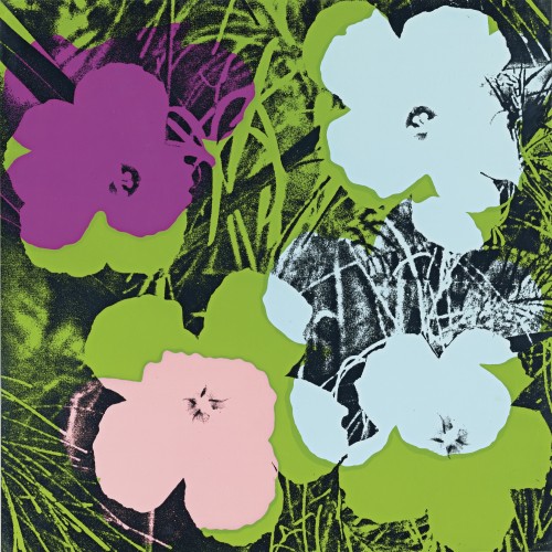 nobrashfestivity - Andy Warhol, Flowers, 1964-1967