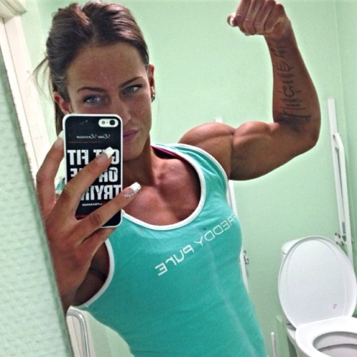 a12lmwbm:  Lina Larsson making bathroom selfies look much more better than they have a right to be. 
