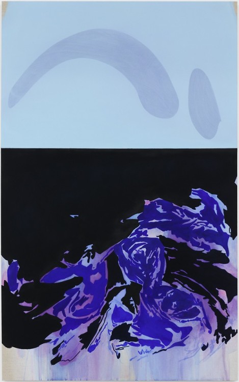 theegoist:Milena Dragicevic (Serbian-Canadian, 1965) - Erections for Transatlantica (Lutz), acrylic 