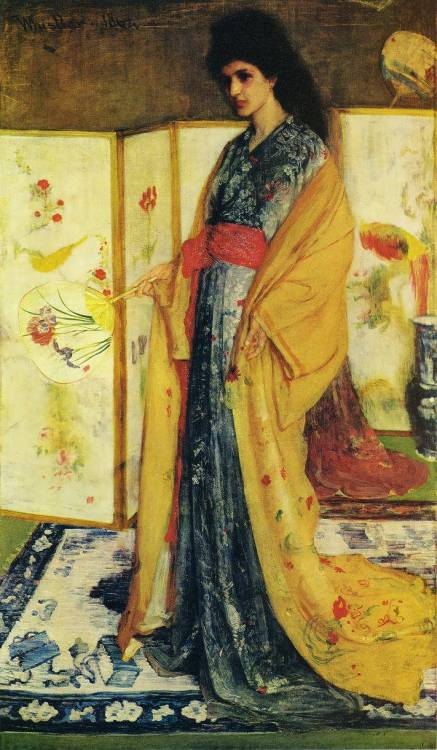 &ldquo;The princess from the land of porcelain&rdquo; by James Abbott McNeill Whistler, 1864