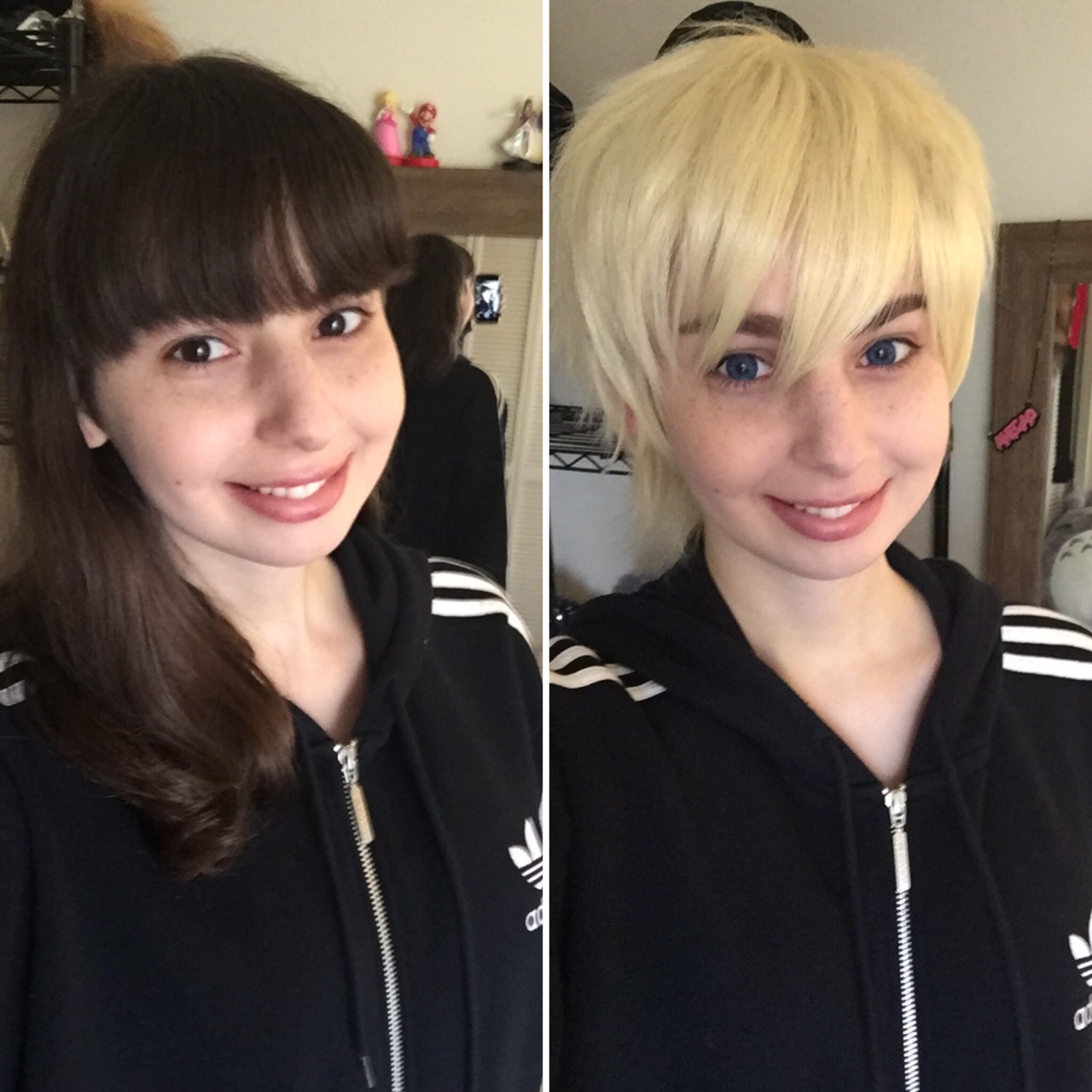 suekalergis:  My transformation yesterday.