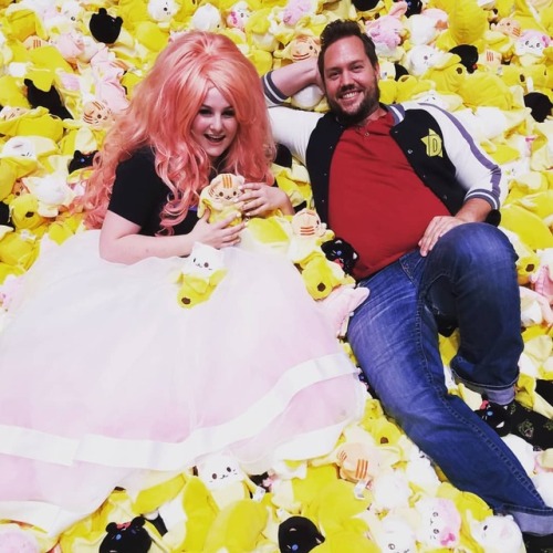 Highlight of the convention: Bananya pit omg #crx #crunchyrollexpo #quadface #rosequartz #stevenuniv