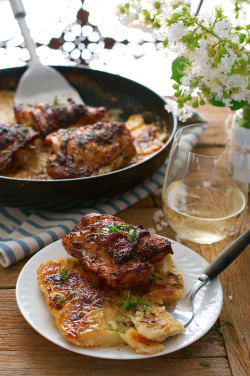 do-not-touch-my-food:    One Pan Rotisserie