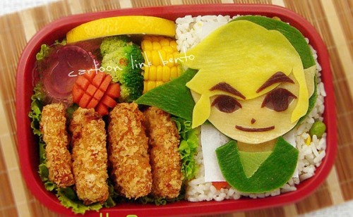 grapplemace:theomeganerd:Video Game Themed Lunches Via ImgurSomeone please make me a bento box.