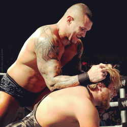 Randy Looks So Hot When He Is Dominating A Match!