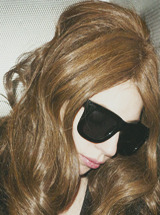 fameisfake-deactivated20151201:  Lady gaga by Terry Richardson-as a brunette 