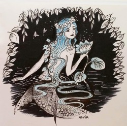 alviaalcedo:  Be careful while talking to a nice girl, swimming in the lake at night forest^^  Forest mermaids like to cast  sleeping spell :) Also, after sudden dream you may wake up without any clothes and money near elven willage.  ..And you should