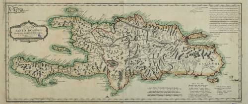 LA ESPAÑOLA (Quisqueya) - 1784 Source: BNEMore maps on  http://geomapping.tumblr.com/