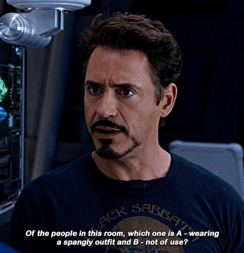 samrogers:ROBERT DOWNEY JR. as TONY STARK inThe Avengers (2012) dir. Joss Whedon