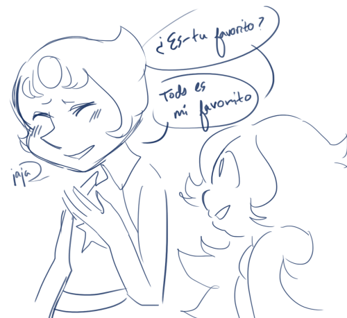 kilifish:   linguistic gems #3 i never intend to make these pearl n amethyst centered, it just so happens that they make for the best dialogue. so here’s amethyst teasing pearl about her books (…among other things) 