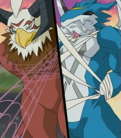 sylverasdew:  50 shades of digimon 