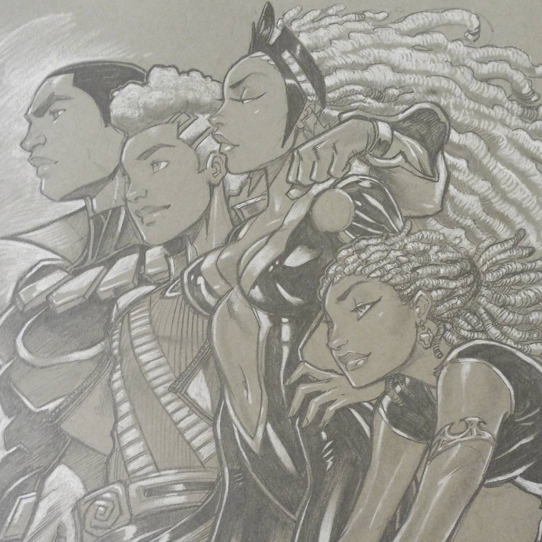 ororo101:  wearewakanda:Featured artist: marcusthevisualWΛW  |  Like : Tweet :