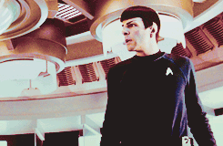 lucystillintheskywithdiamonds:  the way Spock basically runs to Uhura when he gets