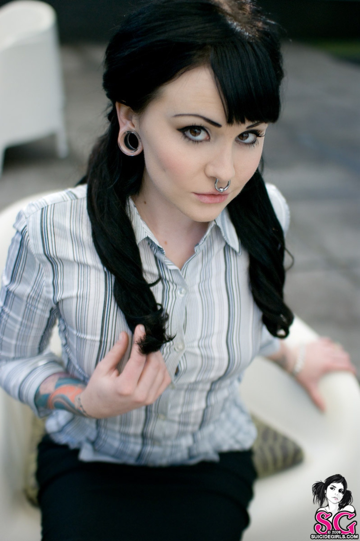 past-her-eyes:   Casper Suicide  casper.suicidegirls.com For South African SuicideGirls