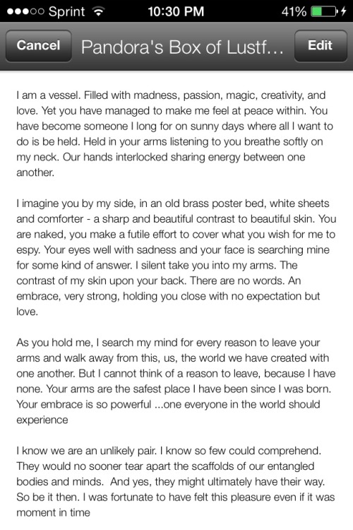poeticanderoticdreams:  Just some great reads from Pandora’s Box be sure to tell a friend about the blog. Or email me your comments, they are greatly appreciated. 😌😌😌  pandorasboxoferotica@gmail.comhttp://pandorasboxoferotictales.blogspot.com/