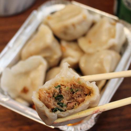 iwanttoeatfood:When you’re hungry, dump Ling #sorryling (at Dumpling Kingdom)