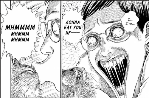 a-necessary-fiction-blog: Junji Ito really loves cats.