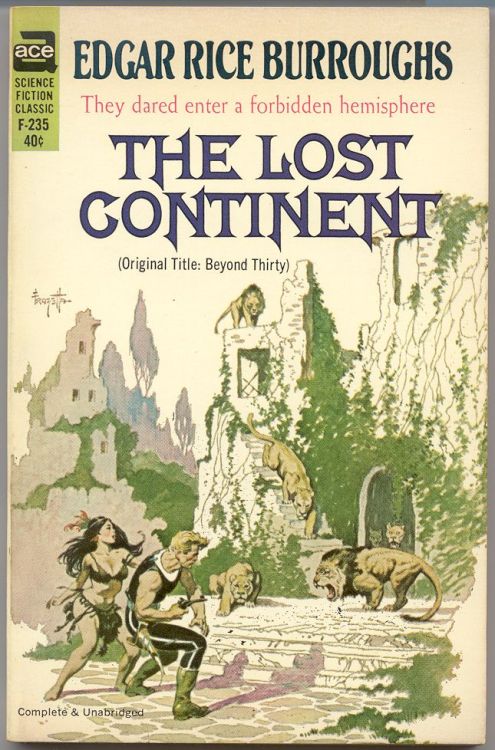 The Lost Continent by Edgar Rice Burroughs, adult photos