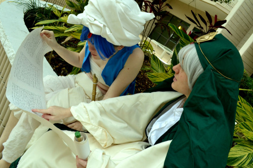 Aladdin and Jafar from Magi: The Labyrinth of Magic on Saturday of Evilcon. Aladdin / Jafar / Photog