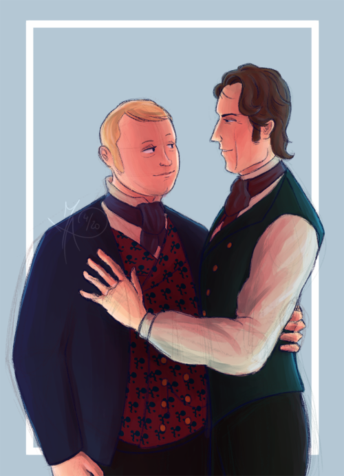 a fancy francis (with james as a bonus) for @matt-j-freeman &lt;3twitter │ ig │ ko-fi