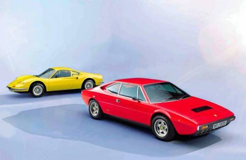 The two Dinos, Pininfarina vs Bertone.