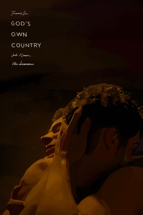 I finally watched God’s Own Country and loved it. Here’s a little fan poster I painted in honor of o