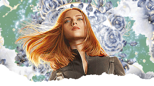 whimsicalrogers: Requested Natasha Romanoff flower headersTransparent GIF files may not save co