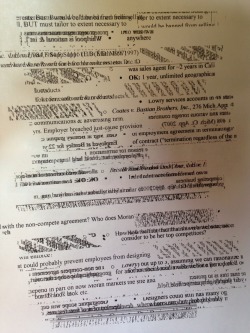 hiorioh:  My printer decided to perfect its postmodernist cut-up technique instead of actually printing my notes I have titled these “what have you done, you absolute piece of shit” (left) and “?????????” (right), please enjoy 