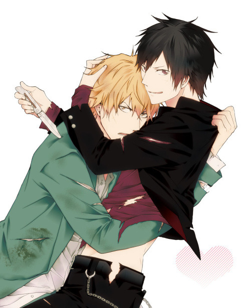 rawrrlikadinosaur: Shizuo X Izaya on We Heart It - weheartit.com/entry/52279586/via/xJy