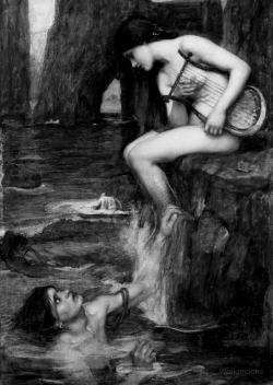 welkinlions:  The Siren J.W. Waterhouse Date: