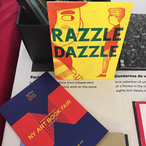 Razzle Dazzle en la New York Art Book Fair.