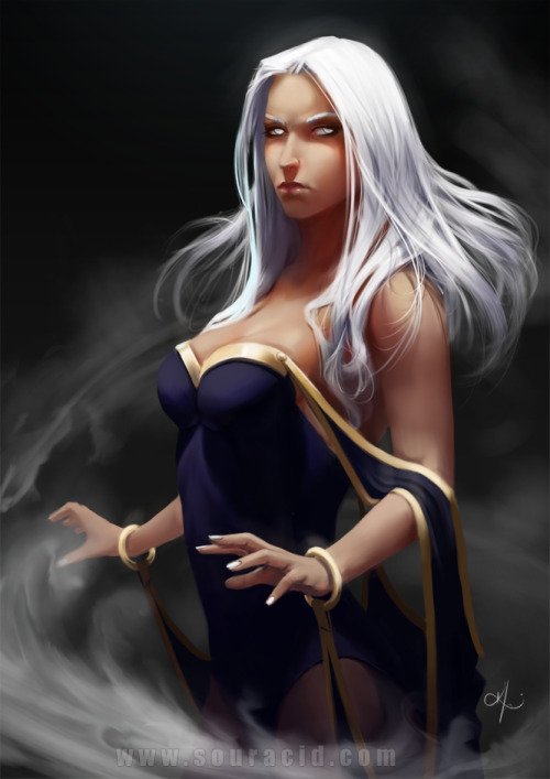 league-of-extraordinarycomics:Storm by  SourAcid.