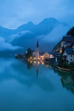 wonderous-world:  Hallstatt, Austria by Chakarin