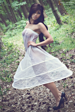 gentlekama:  nature nude by AlexDihenesFotograf   Beauty is in the Eye of the Beholder &amp;  She&rsquo;s so Transparently Beautiful