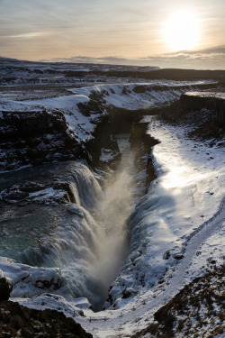 brutalgeneration:  Gulfoss by Lance Sagar on Flickr.