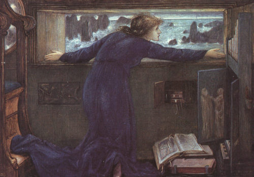 Dorigen of Britain Waiting for the Return of her Husband (1871). Edward Burne-Jones.