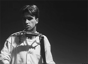 johnnymartinmaher:Johnny Marr in The The’s video for The Beat(en) Generation (1989)