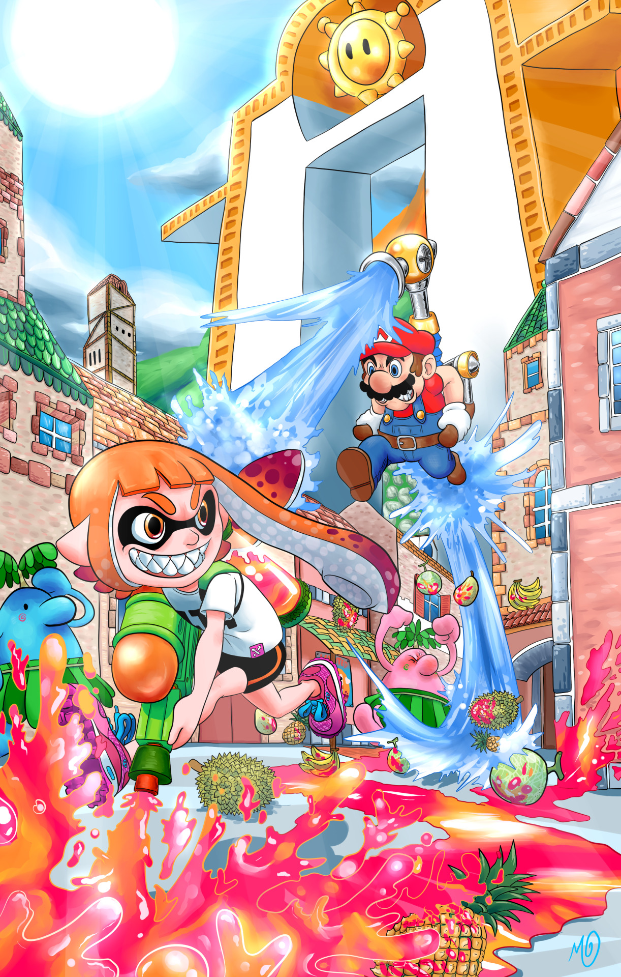doctorglasgowart:  am i kidor am i a squidif im a kid, then im a very squiddy kidfinished