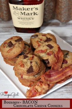 food-madness:  Bourbon-Bacon Chocolate Chunk Cookies Source: Recipe Girl