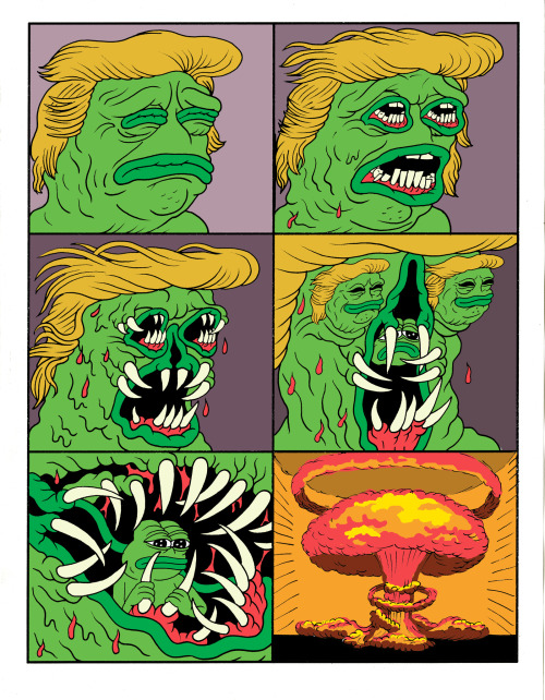 cultofplush:thenib:Pepe the Frog: To Sleep, Perchance to Meme.Matt Furie, Pepe’s original creator, d
