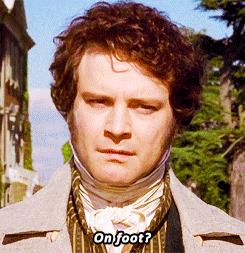 halfagony-halfhope:Bridget Jones:  Sorry, is it true that, in the script for Pride and Prejudice, it