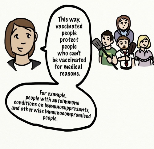 jenniferrpovey: alexofeddis: thescienceoffandom: Here are some basics on herd immunity, and here is 