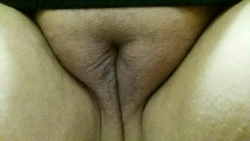 milf76-and-her-man73:  Before and after waxing. I’ve got some FAT pussy lips!