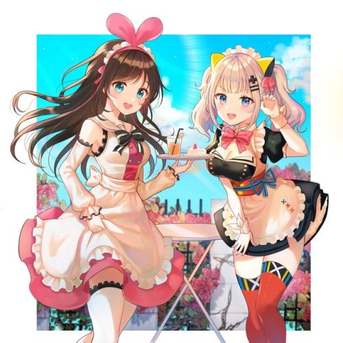 TOKKYUさんのツイート: &ldquo;メイドアレンジ #KizunaAi #輝夜月… &rdquo;