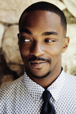 beardedstevenrogers:Anthony Mackie photographed