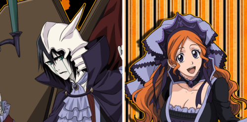 serene-faerie: flare-flare:Happy Halloween!!2018 Halloween characters from Bleach Bankai Battle. B