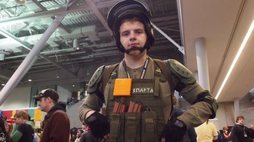 Pictures of myself in Metro 2033 ranger cosplay at PAX East.  Top one from Gamesradar&rsquo