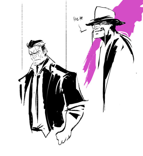 Mafia brothers as part of the skintober! ^^ 