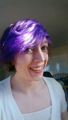 partialasian:  More purple hair pictures!