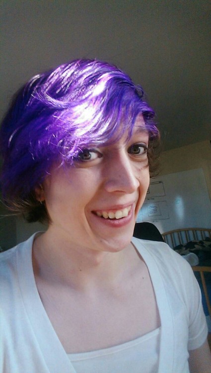 partialasian:  More purple hair pictures! adult photos